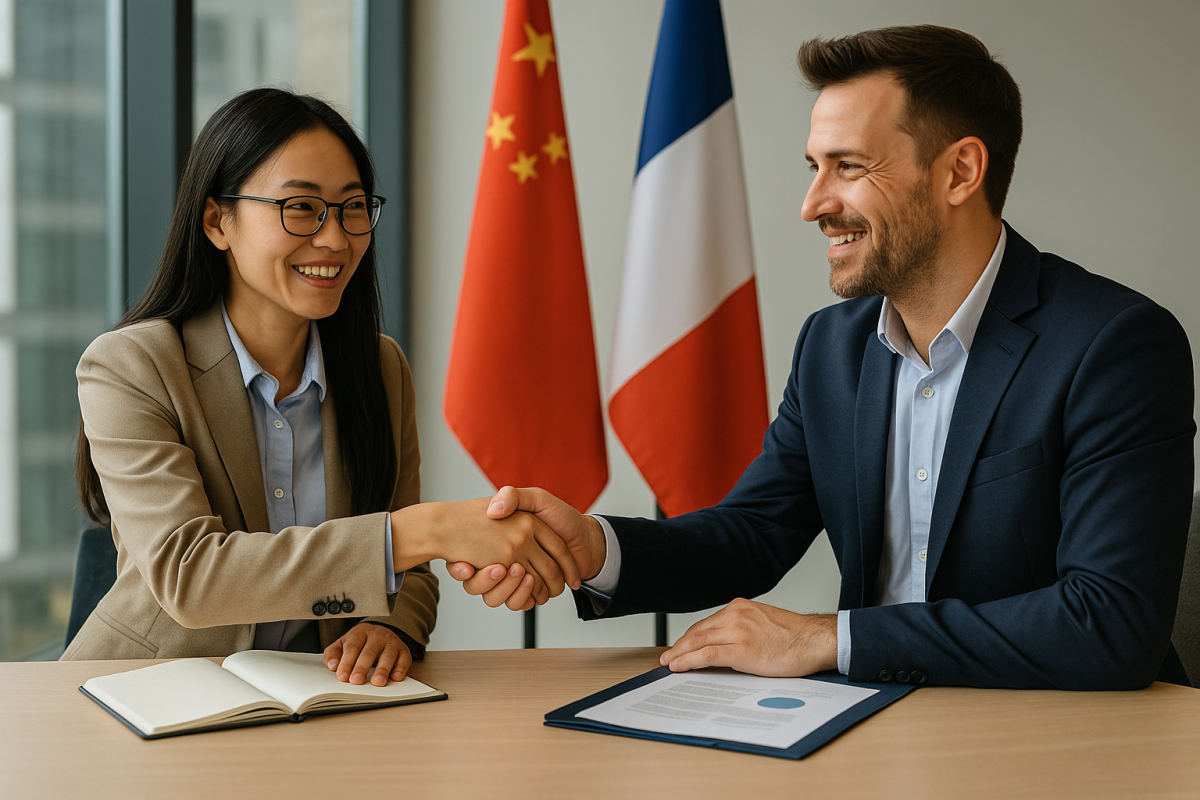 sourcing international france chine